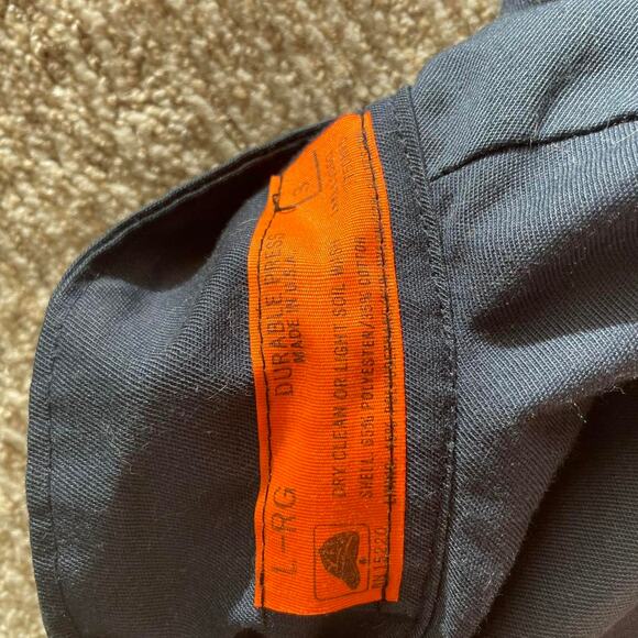 Vintage navy blue military utility - Picture 6 of 6